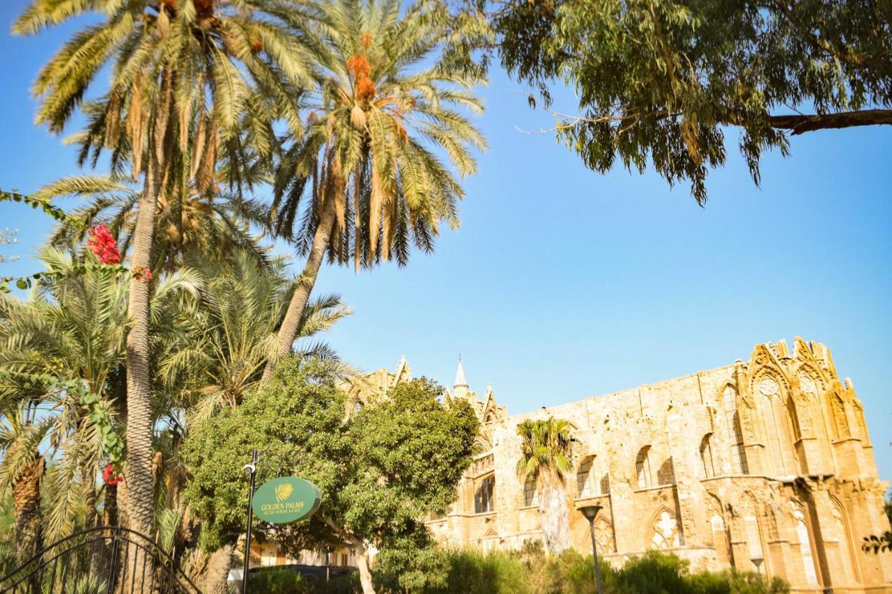 פמגוסטה Golden Palms Guest House & Cafe מראה חיצוני תמונה